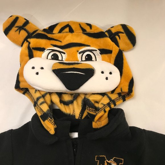 University of Missouri Baby Size 3-6M Truman the Tiger Mascot Wear Costume RARE - Picture 3 of 11